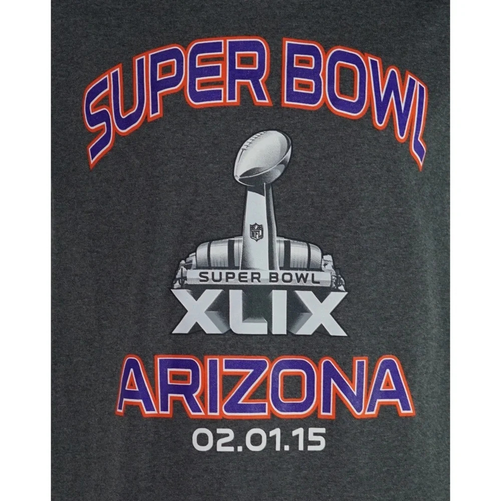 Super Bowl XLIX Arizona 02.01.15 T Shirt Size S - Picture 3 of 8